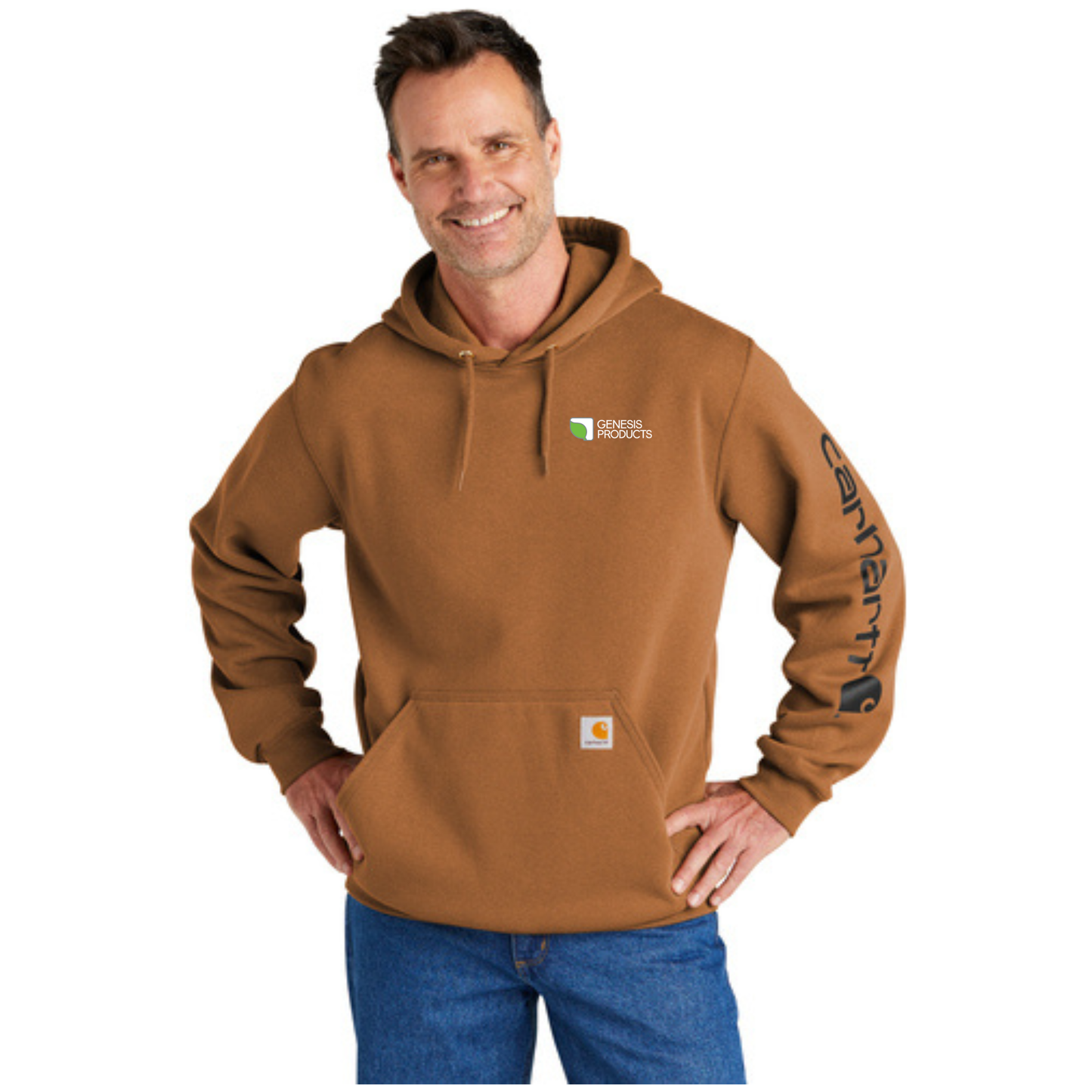Carhartt® Midweight Hooded Logo Sweatshirt CTK288