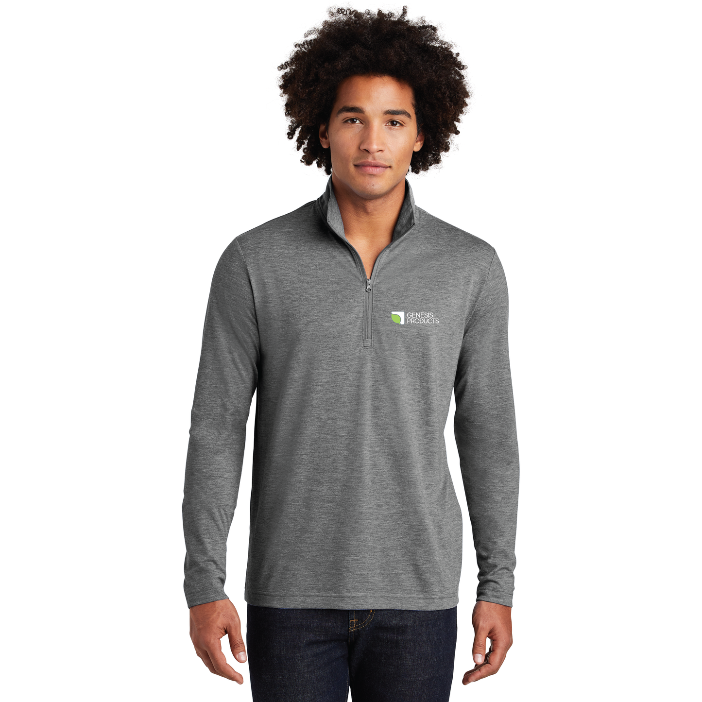 Sport-Tek ® PosiCharge ® Tri-Blend Wicking 1/4-Zip Pullover ST407