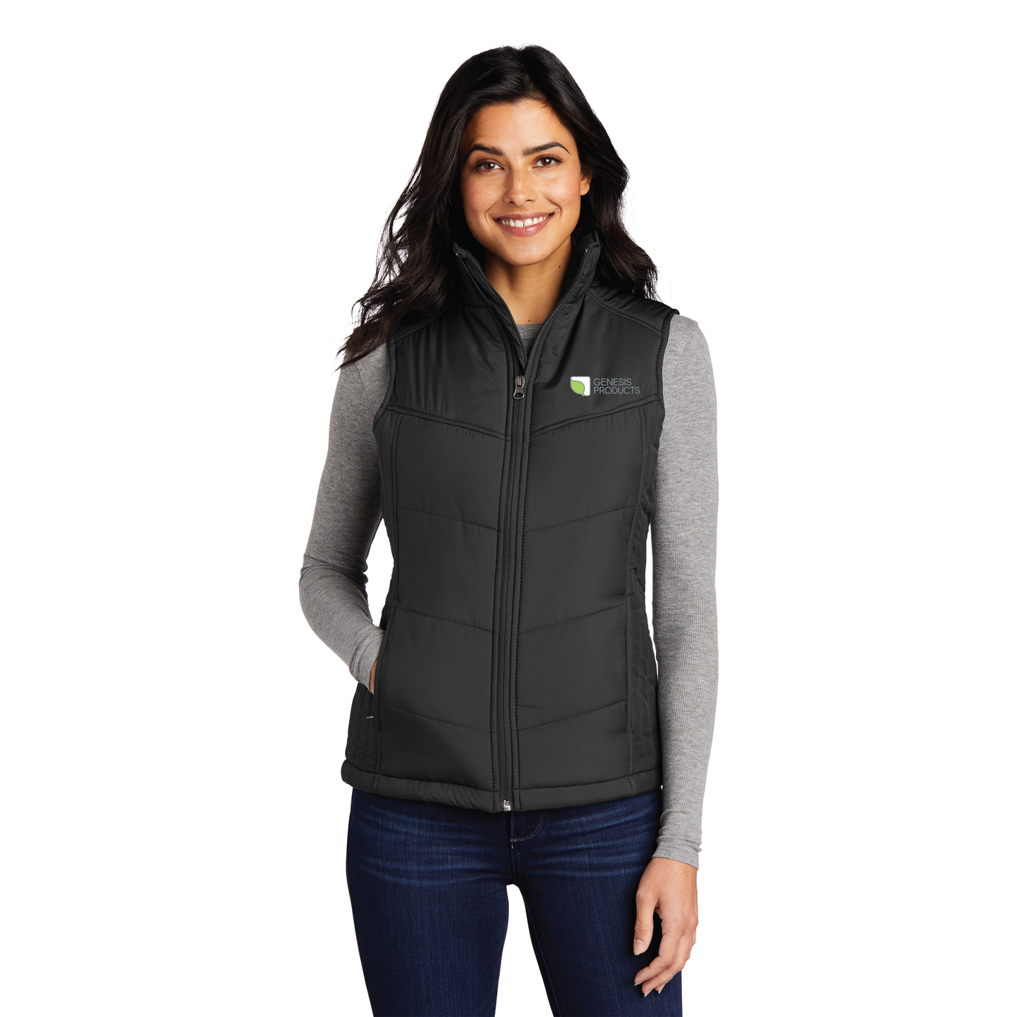 Port Authority® Ladies Puffy Vest L709