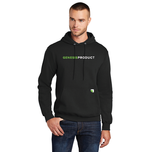 Black Hooded Sweatshirt - PC78H