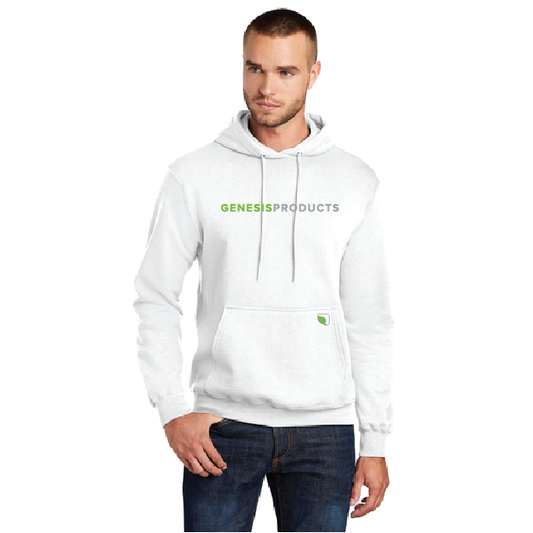 White Port & Company® Core Fleece Hooded Sweatshirt PC78H
